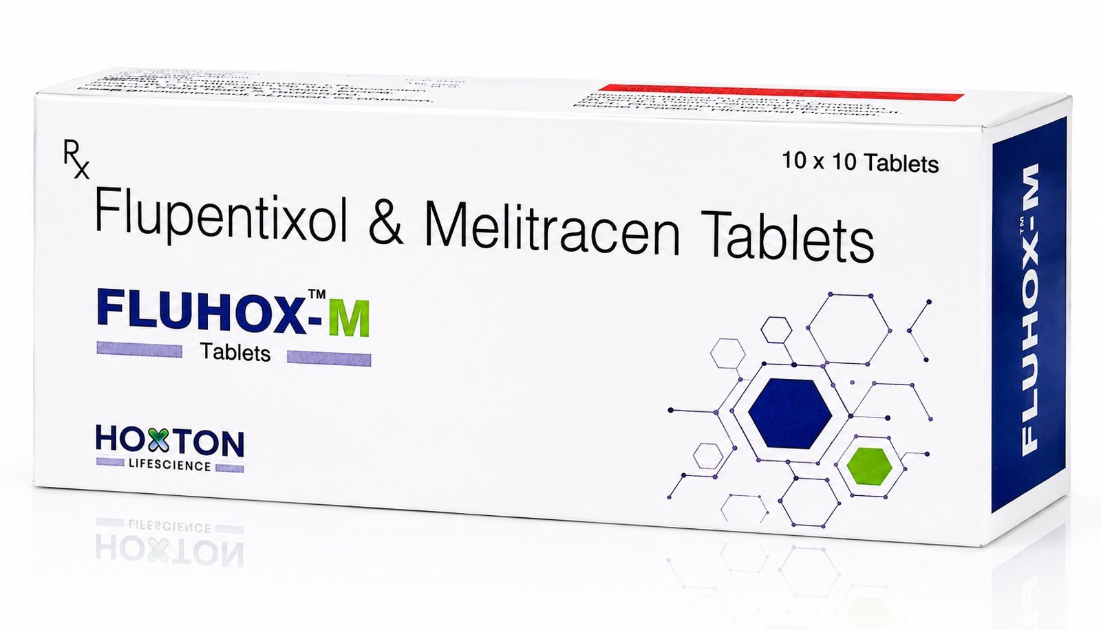 FLUHOX-M - Flupentixol 0.5 mg & Melitracen 10 mg Tablets